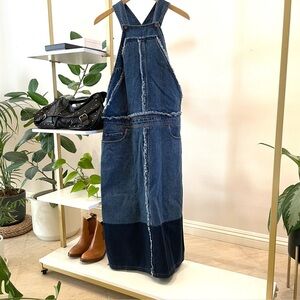 Acne Studios Jethe Denim Overall Dress